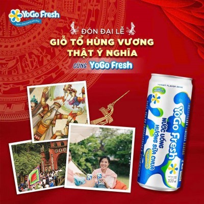 Nước uống hương sữa chua YOGO fresh 320ml