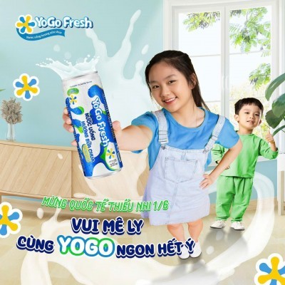 Nước uống hương sữa chua YOGO fresh 320ml