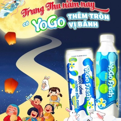 Nước uống hương sữa chua YOGO fresh 320ml