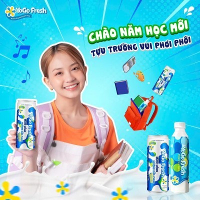 Nước uống hương sữa chua YOGO fresh 320ml