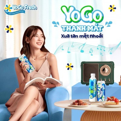 Nước uống hương sữa chua YOGO fresh 320ml