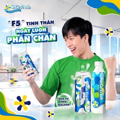 Nước uống hương sữa chua YOGO fresh 320ml