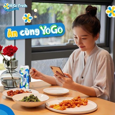 Nước uống hương sữa chua YOGO fresh 320ml