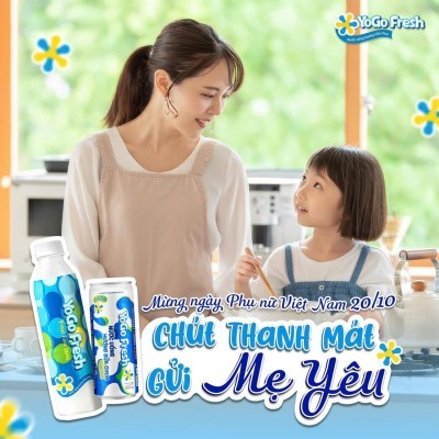 Nước uống hương sữa chua YOGO fresh 320ml