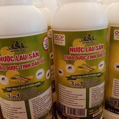 Nước lau sàn thảo dược tinh dầu xả