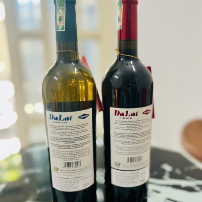 Rượu Vang Đà Lạt Premium  (Red Wine) - 12% vol, 750ml - Thùng 24 chai