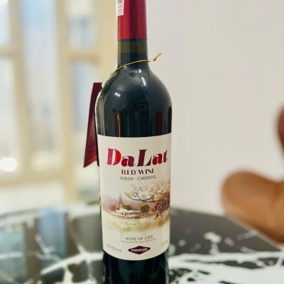 Rượu Vang Đà Lạt Premium  (Red Wine) - 12% vol, 750ml - Thùng 24 chai