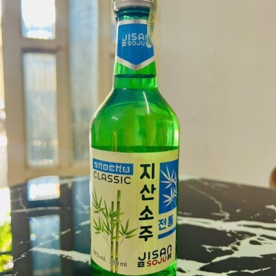 Rượu Jisan Soju (Vị Truyền Thống) -18% vol, 360ml