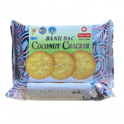 Bánh bạc Coconut Tròn Tích Sỹ Giai 160g