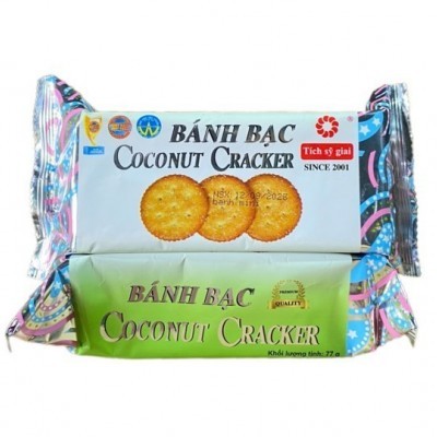 Bánh bạc Coconut Tròn Tích Sỹ Giai 77g Mini