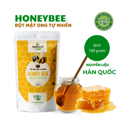 Bột mật ong tự nhiên ONELIFE túi 100gr