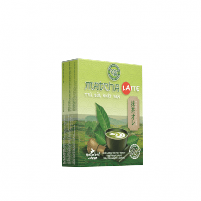 BỘT TRÀ XANH KEM SỮA (MATCHA LATTE) ONELIFE Hộp 6 gói * 18gr/ gói