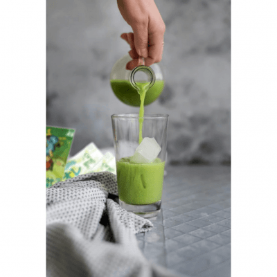 BỘT TRÀ XANH KEM SỮA (MATCHA LATTE) ONELIFE Hộp 6 gói * 18gr/ gói