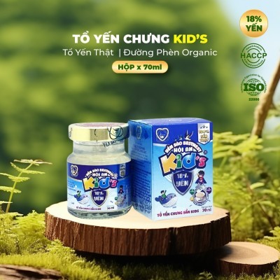 Hộp 1 hũ Tổ yến chưng sẵn BESTNEST HỘI AN 18% KID'S