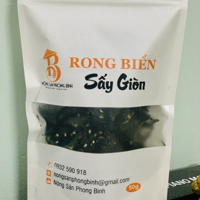 Rong Biển Sấy Giòn Ăn Liền 50g