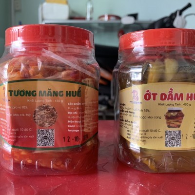 Ớt Dầm Huế 450g