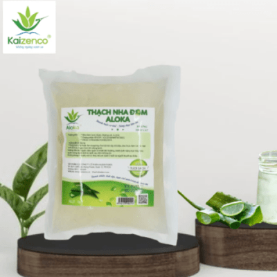 Thạch Nha Đam Aloka Tự Nhiên  ( túi 1kg)  - KAIZENCO