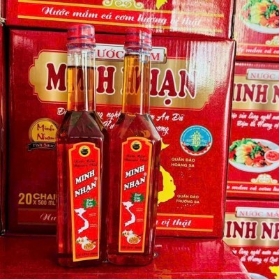 Nước mắm minh nhạn 25 - chai 500ML