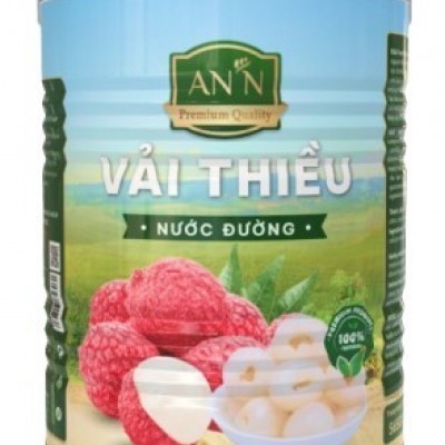 Vải thiều nguyên quả lon 20Oz AN’N