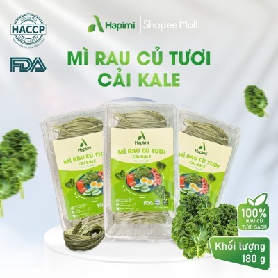 Mì Rau Củ Tươi Cải Kale - Hapimi 180gr