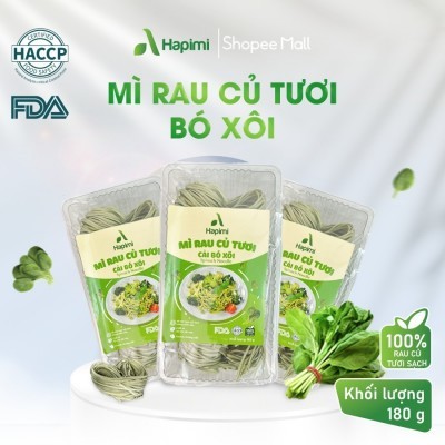  Mì Rau Củ Tươi Cải Bó Xôi - Hapimi 180gr