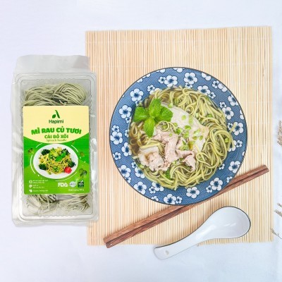  Mì Rau Củ Tươi Cải Bó Xôi - Hapimi 180gr