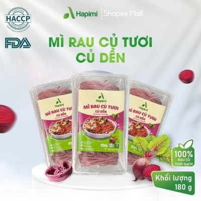  Mì Rau Củ Tươi Củ Dền - Hapimi 180gr