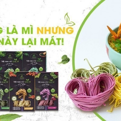 Mì Rau Củ Sạch Củ Dền - Ahamisa 240gr