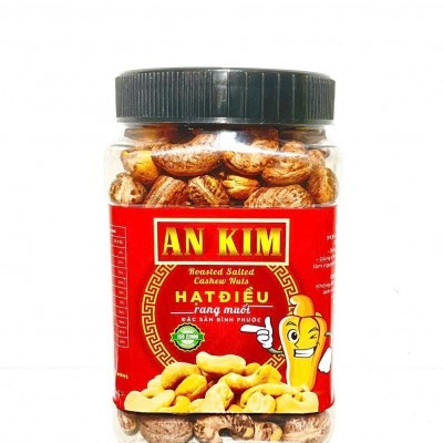 Hạt điều Lụa hũ nhựa Hũ 250gr