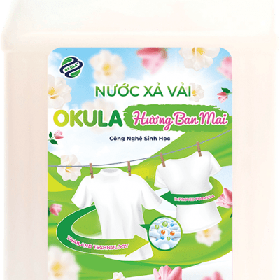 Nước Xả Vải OKULA Hương Ban Mai 10 KG