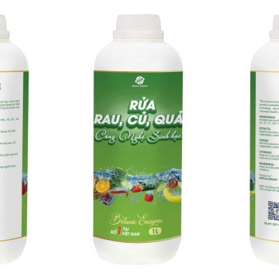 Rửa Rau Củ Quả Sinh Học Okula 1L 