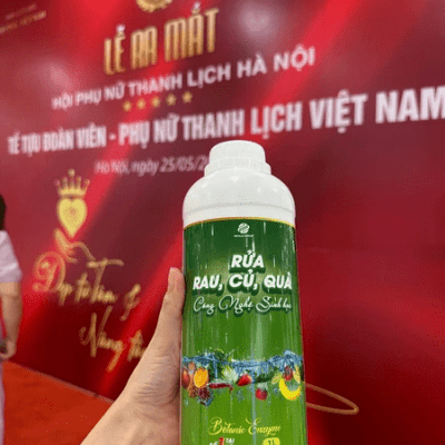 Rửa Rau Củ Quả Sinh Học Okula 1L 