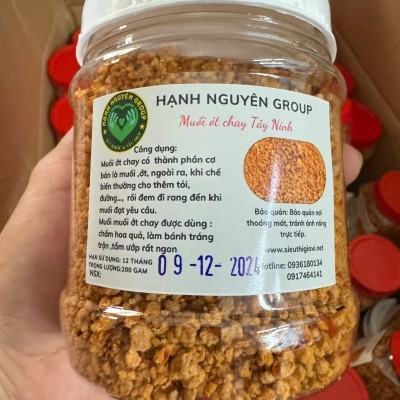 Muối ớt chay Tây Ninh hủ 200g