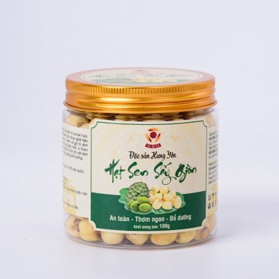 HẠT SEN SẤY GIÒN LONG NHÃN SẤY KHÔ đặt sản Hưng Yên OCOP 100g