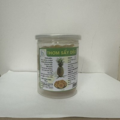 Thơm sấy dẻo muối ớt hủ 200g