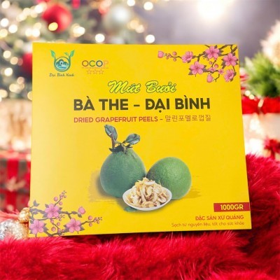 HỘP QUÀ TẾT MỨT BƯỞI BÀ THE ĐẠI BÌNH 