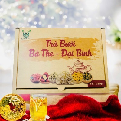 Trà Bưởi Bà The Đại Bình - Hộp 10 gói mix vị sẵn .