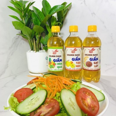 Giấm hoa quả Golden Zuice