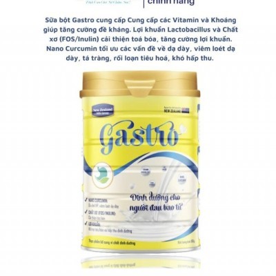 Sữa bột NEW ZEALAND MILK GROUP GASTRO Lon 900g