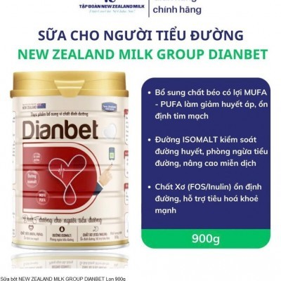 Sữa bột NEW ZEALAND MILK GROUP DIANBET Lon 900g 