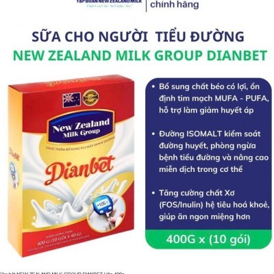 Sữa bột NEW ZEALAND MILK GROUP DIANBET Hộp 400g