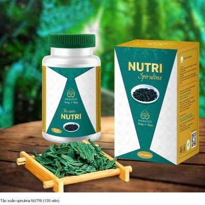 Tảo xoắn spirulina NUTRI (120 viên)