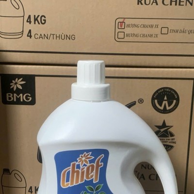 NƯỚC GIẶT XẢ CHIEF BIO 3,6KG HƯƠNG CÁ NGỰA