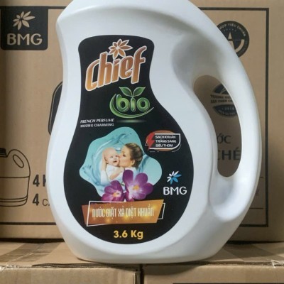 NƯỚC GIẶT XẢ CHIEF BIO 3,6KG HƯƠNG CHARMING