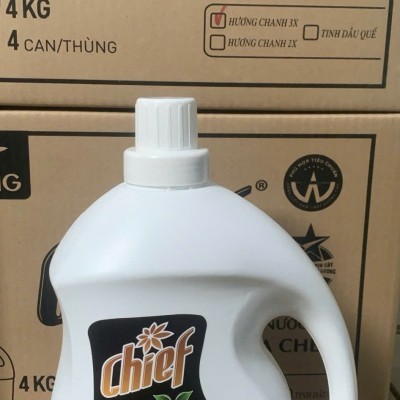 NƯỚC GIẶT XẢ CHIEF BIO 3,6KG HƯƠNG CHARMING