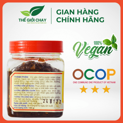 Kho Quẹt Chay Vương Ngọc + 180Gr