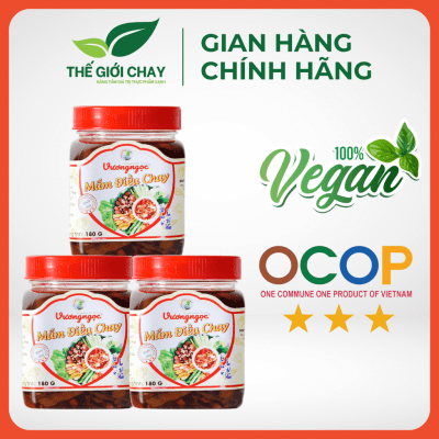 Combo 3 Hủ Mắm Điều Chay Vương Ngọc