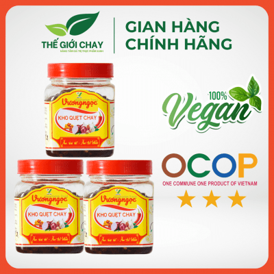 Combo 3 Hủ Kho Quẹt Chay Vương Ngọc