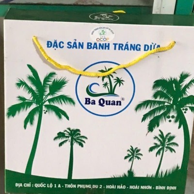 BÁNH TRÁNG HỘP - hộp 10 cái ( thùng 10 hộp ) - KT