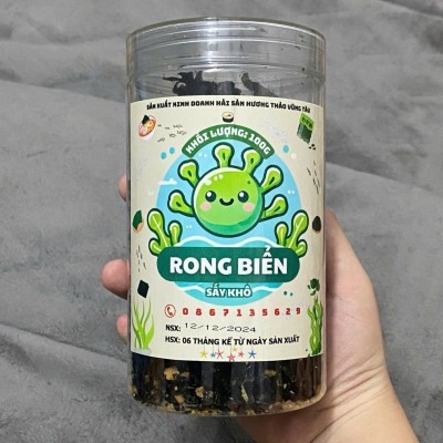 RONG BIỂN SẤY KHÔ ĂN LIỀN - 100G - Hương Thảo